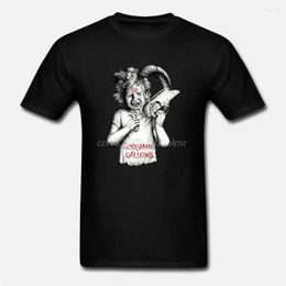 Men's T Shirts Funny Men Shirt White T-shirt Tshirts Black Tee Goddamn Gallows Y'all Mother Fuckers Need Jesus Black(1)