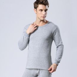 Men's Thermal Underwear Set For Women Men Solid Winter Long Johns Male Keep Warm Suit Inner Wear Clothing Thermo