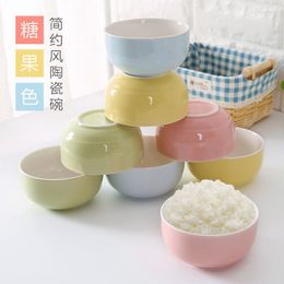 Bowls Nordic Simple Household Ceramic Tableware El Soup Bowl Rice Noodle Creative Set