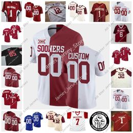 American College Football Wear American College Football Wear NCAA Oklahoma OU College Stitched football Jersey 19 Caleb Kelly 0 Eric Gray Michael Woods II Kennedy B