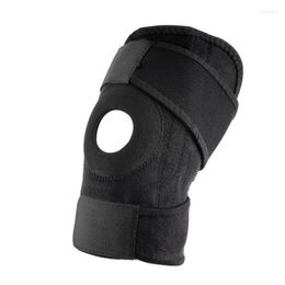 Knee Pads 1Pc Brace Support Sleeve Adjustable Open Patella Stabiliser Protector For Arthritis Meniscus Tear Running Sport Leg Protect