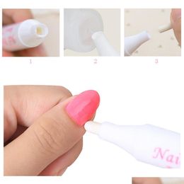 Nail Polish Wholesalenail Art Corrector Pen Remove Mistakes Add 3 Tips Newest Cleaner Erase Manicure Women Beauty Sa Dha8J