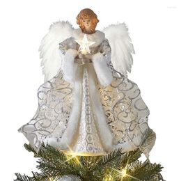 Decoraciones navideñas Topper de ángel Topper encantadores Toppers de estatua encantadora Top para temporada