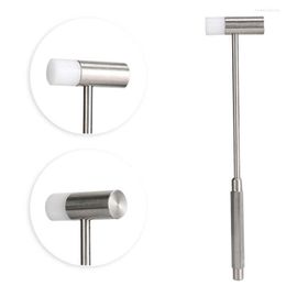 Watch Repair Kits Multi-purpose Double Copper Hammer Stainless Steel Small Round Durable Mounting Mini Nail For Watchmakers