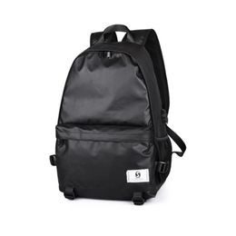 Backpack SenkeyStyle Black Men's High Quality Travel Bags Large Capacity Fashion Oxford Waterproof Casual Male Backpacking