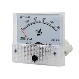 CHHUA 85C1 Ammeter DC Amp Meter Gauge 30mA50mA100mA200mA Analog Panel Electrical testing Milliammeter Current Tester