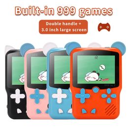 Taşınabilir Oyun Oyuncuları I50 Retro Mini Elde Taşınağı Video Konsolu 4bit 3.0inch LCD Çocuk Oyuncu Yerleşik 999 Oyun