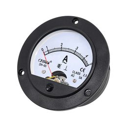 DH-65 SD-65 Analogue Ammeter 1A 2A 3A 5A 10A 15A 20A 30A 50A Circular Pointer Metre Panel Current Test Mechanical