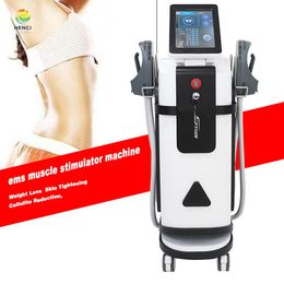 4 Handles Muscle Ems With Rf Body Slimming Machine Butt Lift Muscle Stimulation Fat Loss Machine
