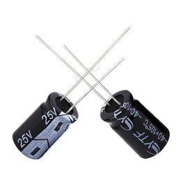 30pcs/lot 25v 1000uf domestic new Aluminium electrolytic capacitor specification 10*17 For electric vehicle charger