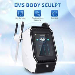 High Power EMSLIM NEO slimming with RF 2 handle ems sculpt machine Muscle Sculpting Muscle Trainer HI-EMT Tesla body shaping weight loss beauty salon equipment