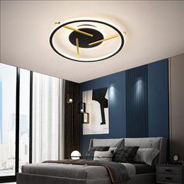 Ceiling Lights Led Lamp Square Bedroom Warm Room Simple Modern Atmosphere Northern Europe Light Luxury Creative Lamps