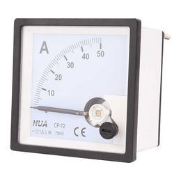 CP-72 DC Analog Current Meter 1A2A3A5A10A15A20A 10A/75mV-3kA/75mV etc AMP ammeter Factory direct sales