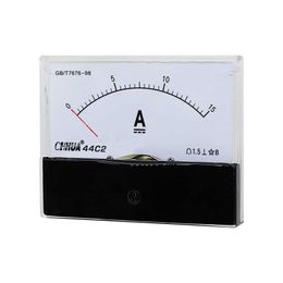 CHHUA 44C2 DC Ammeter Analogue Amp Metre Panel Pointer 1A2A3A5A10A15A20A30A50A100A150A200A300A500A Current Test