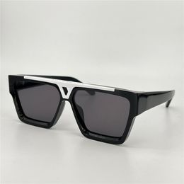 occhiali da sole maschile designer Z1502 1.1 Evidence stile vetro da uomo anti-ultravioletto classico acetato quadrati acetato nero telaio in educazione fascino casuale