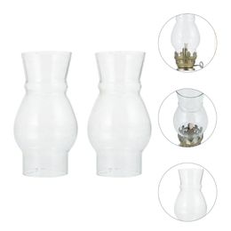 Pendant Lamps 2pcs Glass Craft Lampshade Exquisite Light Cover Decor Oil Lamp DecorPendant