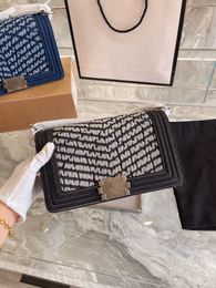 Tasarımcı Çanta Kadınlar 2023 Yeni Moda Tek Omuz Çantası Denim Çanta Çanta Çantası Çanta Torul