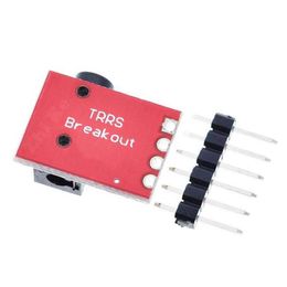 TRRS 3.5mm Jack Breakout Headphone Video MP3 Professional module Stereo headphone video microphone interface