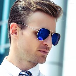 Sunglasses Aviation Men Women Design Eye Sun Glasses 2023 Ladies Vintage Retro R3025 Girls Blue Pilot Clear
