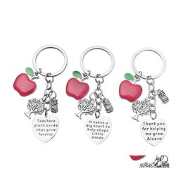 Party Favour 2021 Stainless Steel Key Chain Teacher Approval Graduation Season Gift Drop Delivery Home Garden Festive Supplies Event Dhf8I