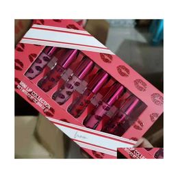 Lip Gloss Drop Brand Est Makeup Mini Collection 6Colors Lipstick Liquid Matte 6Pcs/Set Delivery Health Beauty Lips Dhh40