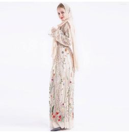 Ethnic Clothing Women Muslim Hijab Abaya Turkey Islam Kaftan Long Robe Clothes Caftan Marocain Diamond Party Evening Dress Vestido Longo