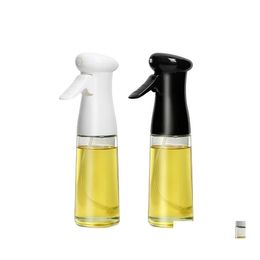 Packing Bottles Mtifunction Leakproof 200Ml Food Grade Oil Spray Bottle Kitchen Olive Fine Mist Sprayer For Cooking Bbq Drop Deliver Otucd