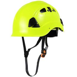 Fall Protection Safety Helmet For Engineer Ansi Hard Hats Construction Air Vents Adjustable Industrial Work Cap Men