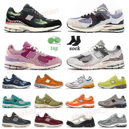 new balance 2002r bb2002r 2002 r 2023 Designer Shoes Sneakers Protection Pack Pine Athletic Sneakers Phantom Homens Mulheres Mens Casual Trainers