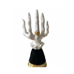 Candle Holders Witch Holder Gothic Decor Palm Halloween Decorations Christmas Decoration Drop Delivery Home Garden Dhyo1