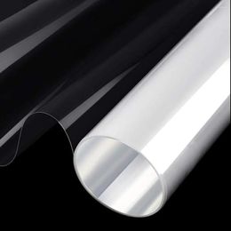 Window Stickers 4mil Clear Security Film Anti Shatter Glass Protection Sticker Safety Transparent Explosion-Proof Self Adhesive