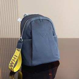 Designer backpack large capacity men's backpacks satchels p letter Printing outdoors travel bag schoolbags Knapsack nylon Multi-function Business bags