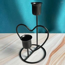 Candle Holders Candlestick Attractive Decorative Decorate Ornament Stand Decor Atmosphere Craft Prop For El