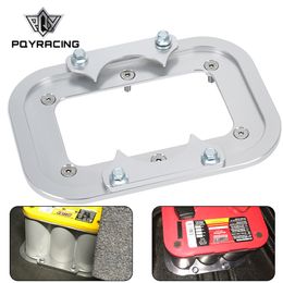 Billet Aluminum Alloy Battery Relocation Tray Hold Down Mount For Optima Battery Yellow Blue Red Top 34 34/78 D34 D34/78 34M PQY-BTD05