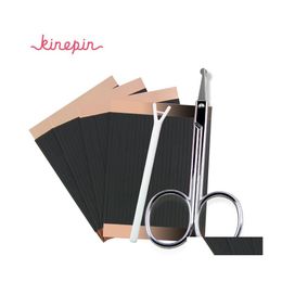Eyelid Tools Kinepin 208Pcs Magic Makeup Eye Sticker Invisible Double Sided Tape Stickers Stretch Eyes Adhesive Fibre Strips Drop De Dhmzn