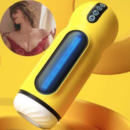 Sex toy Massager Masturbators for Men Automatic Sucking Real Vagina Vibrator Male Masturbation Cup Machine Toys Sex toys Shop