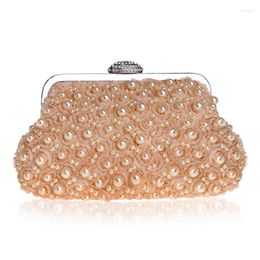 Evening Bags Crystal Small Women Bag Cross Body Clutch Purses Beaded Diamond Party Wedding Night Lady YM1008