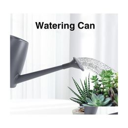 Watering Equipments 1.8L Small Can For Indoor Plants Home Portable Tool Long Spout Ergonomic Pp Resin Mtifunctional Outdoor Modern D Dhqsb