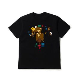 Brand Design Orangutan Head Pattern Kid T Shirt Baby T-shirts Kids Tshirt Tee Top Short Sleeve Print Shorts Girls Boys Clothing Cotton Tees 27 Style