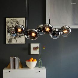 Pendant Lamps Nordic And Lanterns Living Room Home Light Luxury Simple Modern Bedroom Lamp Dining Chandelier Lighting