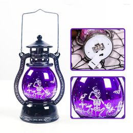 Night Lights Retro Light Hanging Lantern Halloween Christmas Atmosphere Ornament Table Lamp For Home Garden Party Festival Decoration