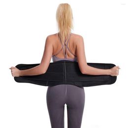 Waist Support Women Fitness Workout Trainer Weight Loss Posture Improve Neoprene Belly Wrap Sauna Belt Adjustable Body Shaper Home Gym