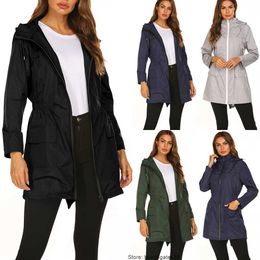 Lu Herbst Und Winter Damen Jacken Yoga Fitness Sportswear Kapuzenjacke Schnell Trocknend Wasserdicht Regenmantel Langarm