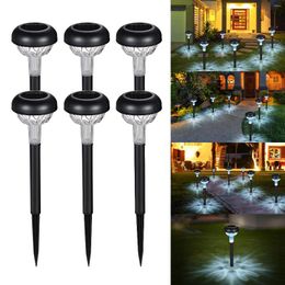 Solar LED Lawn Light Landscape IP65 Waterproof Lamp Automatic On/Off Wall Garden Patio