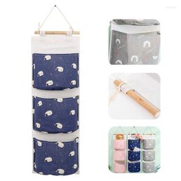 Storage Boxes Hanging Organiser For Small Things Waterproof Bag Toys Cosmetics Sundries Wardrobe Closet