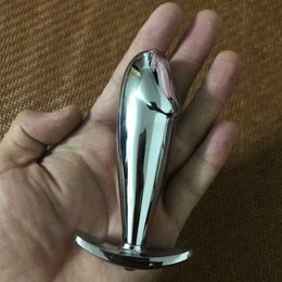 Sex toy massager Stainless Steel Anal Plug Intimate Things Dilator Prostate Massager Metal Butt Clitoral G-spot Stimulator