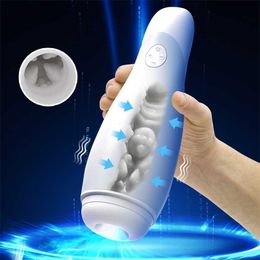 Sex toy Massager Masturbators for Men Automatic Sucking Real Vagina Vibrator Male Masturbation Cup Machine Toys Sex toys 18