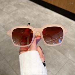 Sunglasses KAMMPT Vintage Square Women Fashion Gradient Candy Colour Female Shades Eyewear Ins Design UV400 Sun Glasses