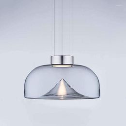 Pendant Lamps Europe Modern Ceiling Lights Glass Box Light Cardboard Lamp Led Design Kitchen Lustre Suspension