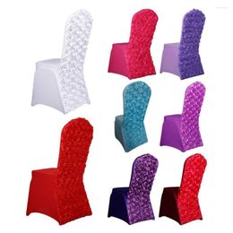 Chair Covers 2023 Spandex Wedding Banquet Anniversary Party Event Decor 8 Colours Cover Clothes